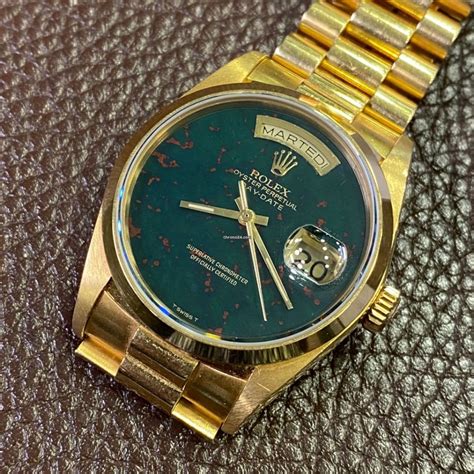 bloodstone dial rolex